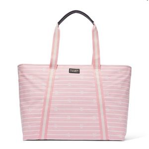 NWT Victoria’s Secret Stripe Tote -1